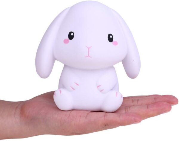 Richo Sensory Fidget Toy, Cute Bunny Squeeze Sensory Toy for Kids and Adults, Autism Special Needs Stress Reliever and Anti-Anxiety Toy- Brit Commerce - Image 4