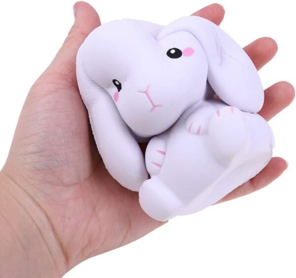 Richo Sensory Fidget Toy, Cute Bunny Squeeze Sensory Toy for Kids and Adults, Autism Special Needs Stress Reliever and Anti-Anxiety Toy- Brit Commerce - Image 3