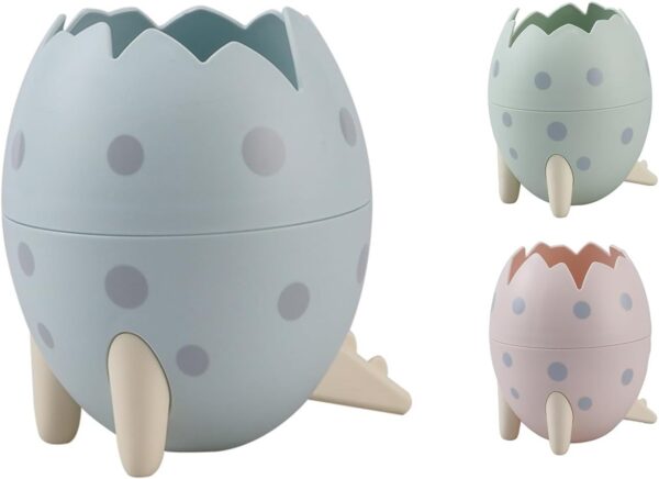 LIBCFLCC Pen Pen Holder Creative Large Capacity Cute Dinosaur Egg Pen Holder Student Stationery Storage Stationery- Brit Commerce - Image 8