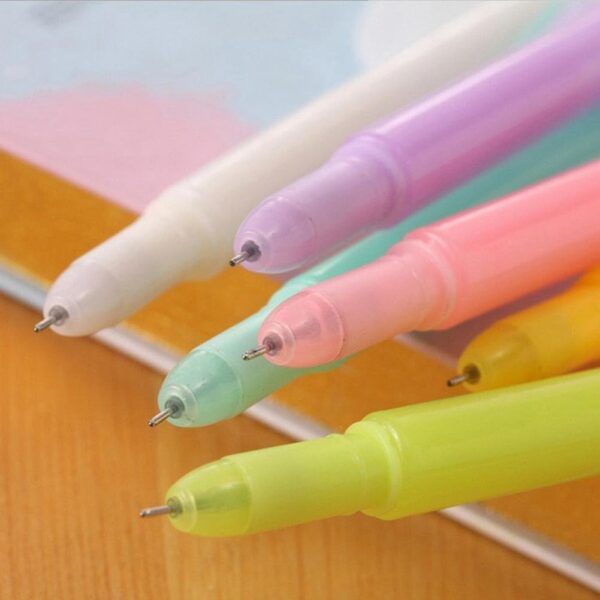 SHOBDW Pen, 4PCS New Cute Wing Feather Ballpoint Pen Ink Creative Stationery - Image 7