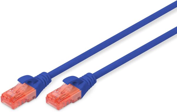 DIGITUS CAT 6 U-UTP patch cable, 1 m, network LAN DSL Ethernet cable, LSZH, copper, AWG 26/7, blue- Brit Commerce - Image 6