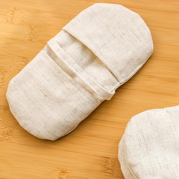 Oven Gloves Oven 1 Piece Insulation Compact Non-slip Design Flax Washable - Image 9