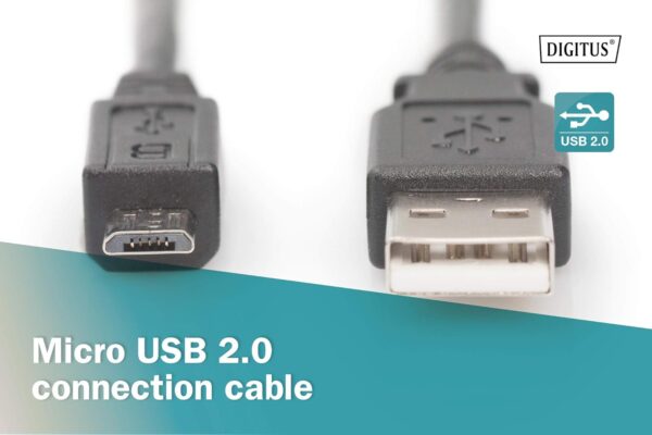 DIGITUS USB connection cable type A to Micro B- Brit Commerce - Image 5